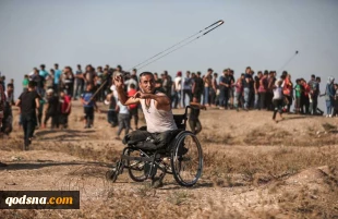 راهپیمایی ضد اشغالگری فلسطینیان در هفتاد و یکمین جمعه بازگشت+ تصاویر 7