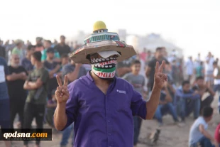 راهپیمایی ضد اشغالگری فلسطینیان در هفتاد و یکمین جمعه بازگشت+ تصاویر 12
