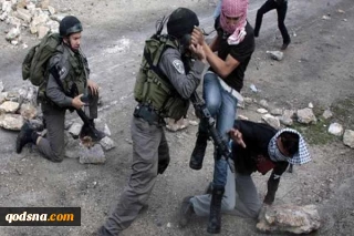 بازداشت فلسطینیان توسط نظامیان صهیونیست