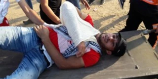 استفاده صهیونیستها از گلوله جنگی علیه فلسطینیان