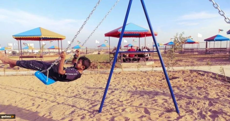 افتتاح بوستان بازگشت در شرق غزه 2