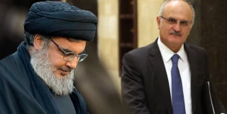 دیدار وزیر دارایی لبنان باسید حسن نصرالله