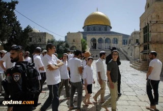 گزارشی از تحولات فلسطین/

یورش دهها شهرک نشین صهیونیست به مسجدالاقصی/ بیانیه حماس درباره اقدامات سرکوبگرانه تشکیلات خودگردان/  یورش صهیونیستها به العیسویه و  ضرب و شتم یک جوان/  4 منزل فلسطینی در معرض تخریب