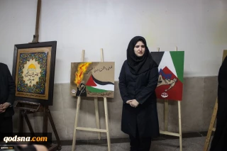 بازدید مجازی از نمایشگاه « فلسطین مظلوم»