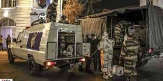 الحرس الثوري ينفذ عمليات الدفاع البيولوجي لمكافحة كورونا غرب ايران