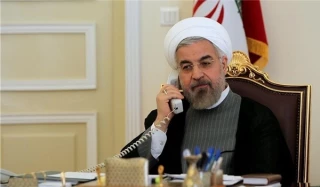 في اتصال هاتفي مع امير قطر.. 

الرئيس روحاني: نرصد تحركات الاميركيين في المنطقة بدقة