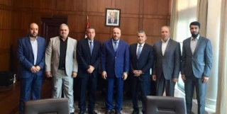 دیدار هیأت حماس با مدیرکل امنیت عمومی لبنان