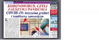Polish-language newspaper in Toronto blames Jews for the pandemic