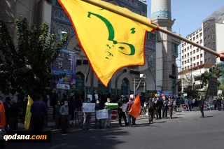 ظهر امروز برگزار شد؛

تجمع اعتراضی مردم تهران در محکومیت عادی سازی روابط حکام عرب با رژیم اشغالگر قدس+تصاویر