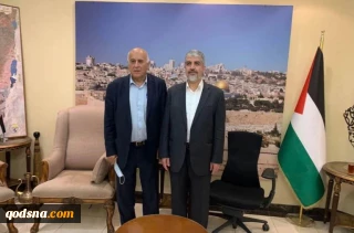 دیدار رهبران فتح و حماس در دوحه/

جبریل الرجوب: جنبش فتح برای نهایی کردن آشتی ملی عزم جدی دارد/ مشعل: از مواضع محمود عباس در اصرار  بر وحدت گروههای فلسطینی قدردانی می‌کنیم
