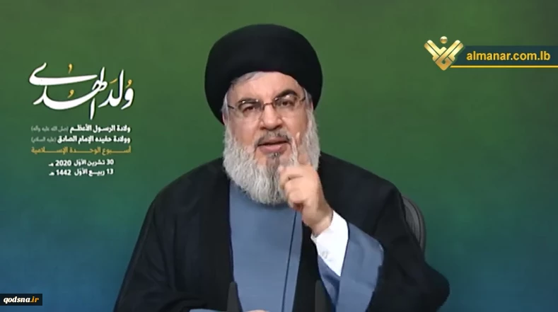 سید حسن نصرالله: مسلمانان اهانت به پیامبرشان را تحمل نمی‌کنند/ به تشکیل دولت جدید لبنان کمک خواهیم کرد 2