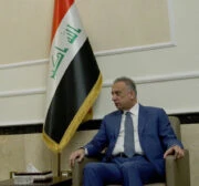 Abbas asks Al-Kadhimi to support Palestinians in Iraq