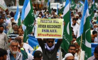 Hamas chief hails anti-normalisation mass protest in Pakistan