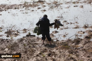 Israel floods farmlands with rainwater in eastern Gaza