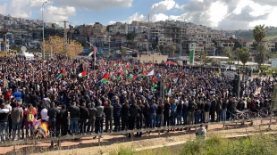 در ام الفحم برگزار شد:

تظاهرات فلسطینیان علیه اقدامات جنایتکارانه پلیس رژیم صهیونیستی 2