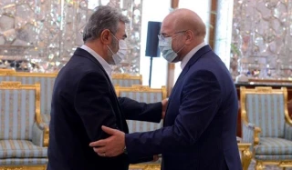 رئيس البرلمان الإيراني:  ايران مستمرة في دعمها للشعب الفلسطيني حتى تحرير القدس الشريف