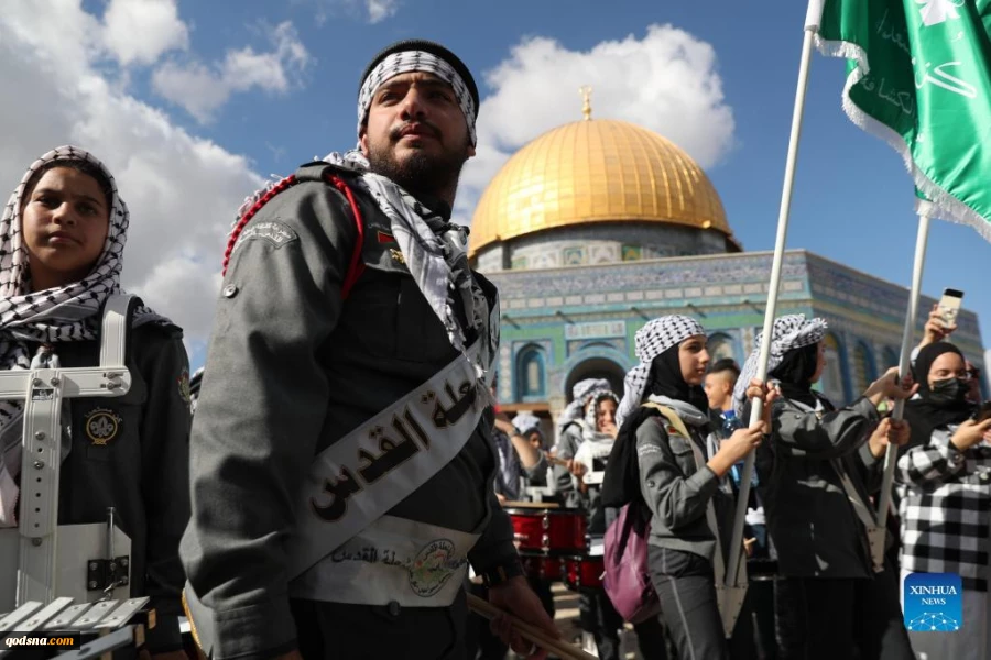Palestinians celebrate Prophet Muhammad's birthday in Old City of Jerusalem
 4
