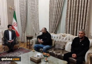 رانندگان ایرانی بازداشت شده در جمهوری آذربایجان آزاد شدند (عکس)