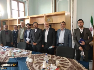 لقاء المتحدث باسم الخارجية الإيرانية مع اعضاء مجلس امناء الاتحاد الدولي للشباب واليافعين المناهضين للاحتلال