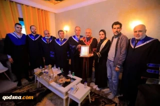 تقدیر از دانشجویی که 21 نفر از بستگانش را در جنگ غزه از دست داد (عکس)