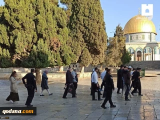 تعرض شهرک‌نشینان به مسجد الاقصی با حمایت پلیس رژیم صهیونیستی