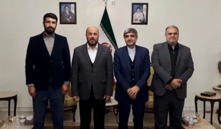 ممثل حماس يتباحث مع السفير الإيراني في لبنان حول مستجدات القضية الفلسطينية