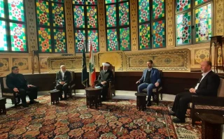 دیدار هیاتی از جهاد اسلامی با مفتی اهل سنت لبنان/ شیخ عزام: فلسطین مساله نخست و عادی سازی خیانت به امت اسلام است