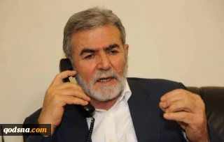 زياد النخالة يهاتف والد الشهيد شأس كممجي ويهنئه بشهادة نجله