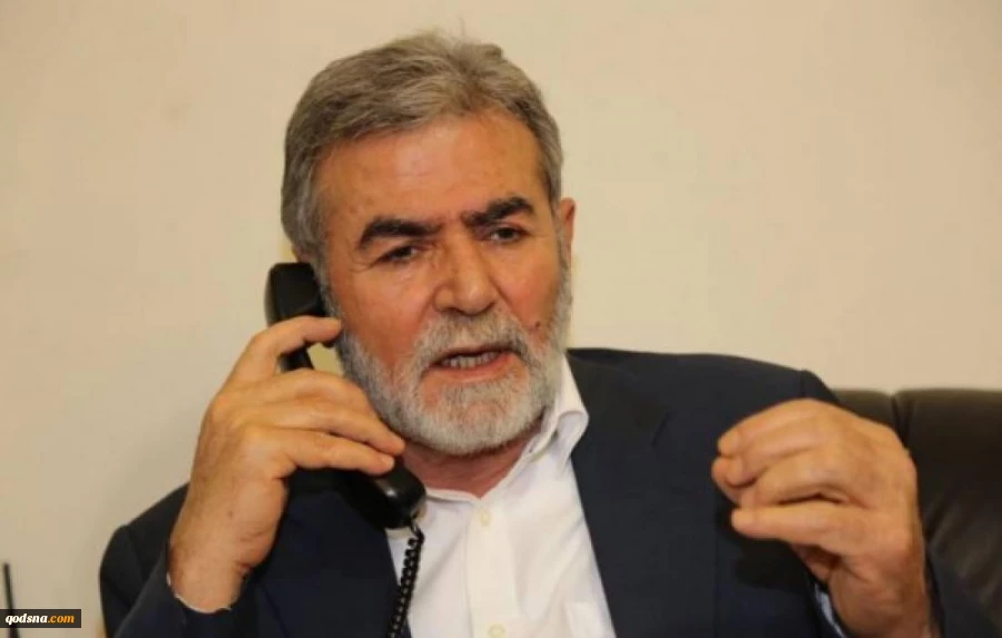 زياد النخالة يهاتف والد الشهيد شأس كممجي ويهنئه بشهادة نجله 2
