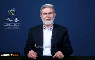 في كلمته خلال فعاليات منبر القدس بمناسبة يوم القدس العالمي

زياد النخالة: الشعب الفلسطيني سيبقى مرابطاً حتى يُسقط أوهام العدو الصهيوني ويحقّق النصر