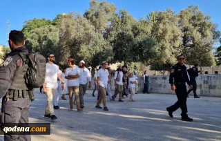 مستوطنون يقتحمون المسجد الأقصى المبارك