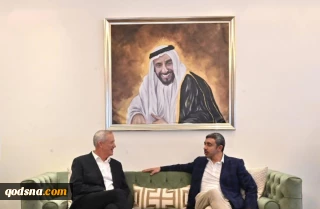 وزیرخاجه امارات با وزیر جنگ صهیونیست‌ها دیدار کرد
