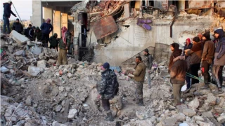 Hezbollah slams international bias against Syria, sends aid convoys to quake-hit areas