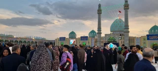 احتفالات مولد الإمام المهدي (عج) في مسجد جمكران المقدس+صور