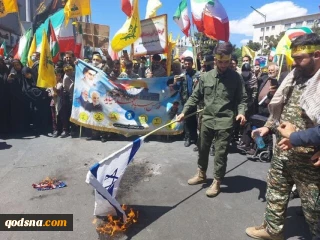 Iranians burn Israel, US flags on Al-Quds Day