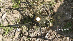Hezbollah resistance fighters down intruding Israeli drone in southern Lebanon