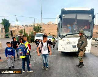 الاحتلال يتسبب بتعطيل الدراسة في "برقة" وعرقلتها بـ"يطا"