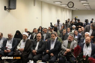 گزارش تصویری از مراسم یادواره شهدای خبرنگار فلسطینی در جنگ غزه (منادیان الاقصی)  2