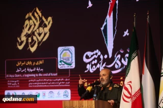 سردار محمدرضا فلاح زاده جانشین فرمانده سپاه قدس در همایش غزه نماد مقاومت؛

مقاومت قهرمان، رژیم صهیونیستی را در جبهه های گوناگون دچار فروپاشی کرد / رژیم صهیونیستی از سر ناتوانی دست به ترور می زند