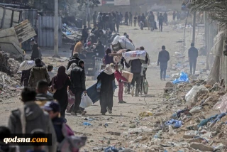 حمله اشغالگران به محل تجمع فلسطینیان منتظر دریافت کمک‌ها در غزه