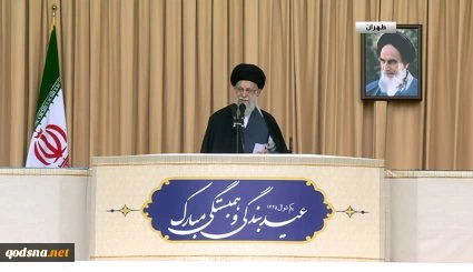 قائدالثورة في صلاة عيدالفطر: الكيان الصهيوني سيعاقب على جريمته ضد قنصليتنا في دمشق 2