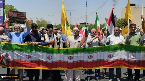 در راهمپیمایی جمعه های خشم برگزار شد؛

حمایت مردم استان های خوزستان، سمنان و زنجان از مردم فلسطین 2