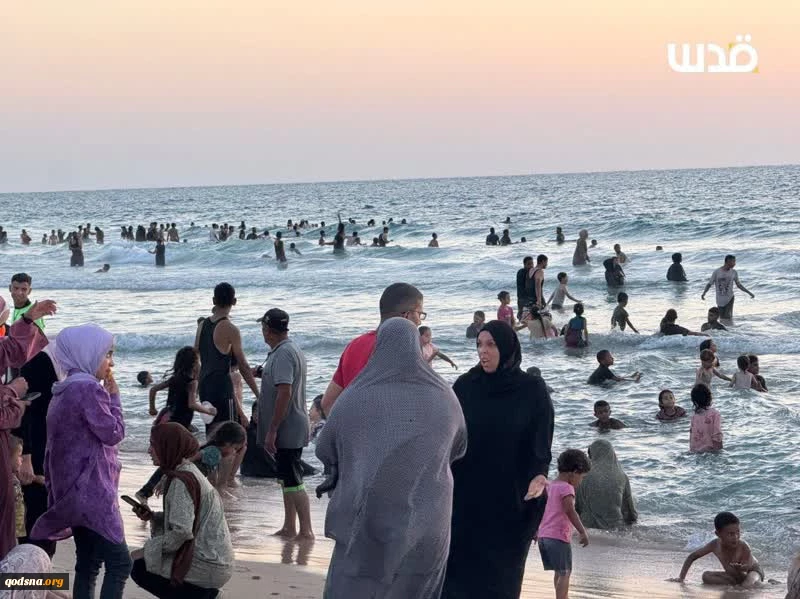 زندگی در غزه در جریان است

حضور آوارگان در ساحل خانیونس واقع در جنوب نوار غزه 2