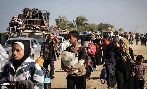آنروا: ۲۵۰ هزار فلسطینی در خان‌ یونس بار دیگر آواره شدن 2