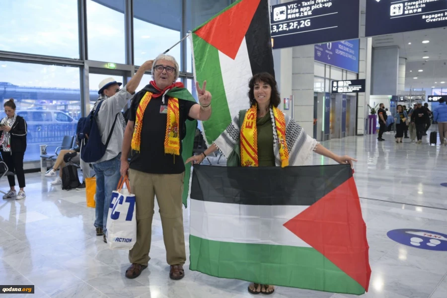کاروان ورزشکاران فلسطین وارد فرانسه شد 7
