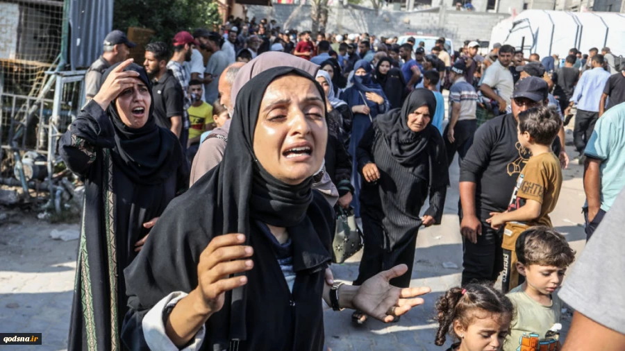 آوارگی بیش از 180 هزار فلسطینی بر اثر جنگ در خان یونس  2