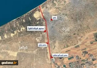 یک مقام صهیونیست اعلام کرد ارتش قصد خروج از محور فیلادلفیا را ندارد
