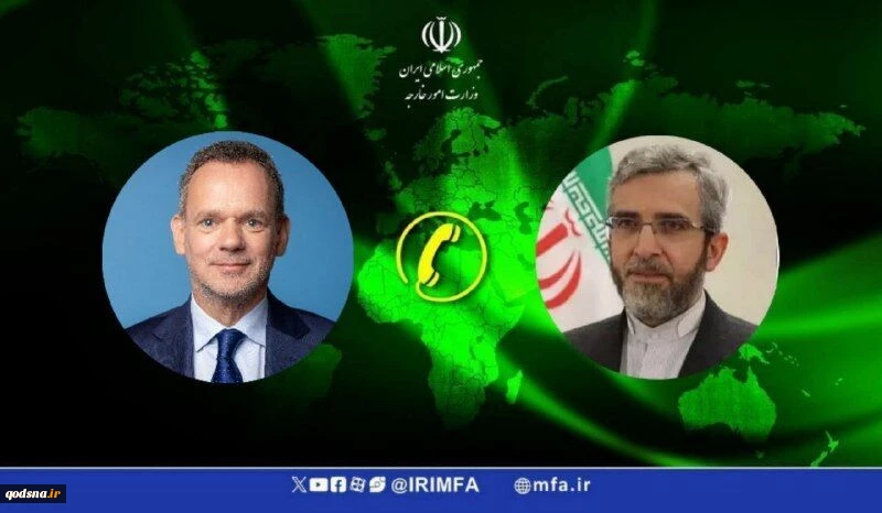 گفت وگوی سرپرست وزارت امورخارجه با معاون دفتر سیاسی حماس 2