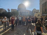 هجوم صدها صهیونیست به مسجدالاقصی 2