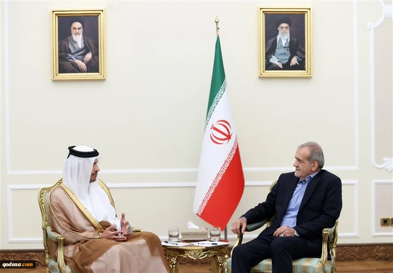 پزشکیان نخست وزیر قطر